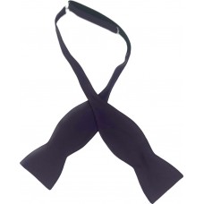 Purple Silk Bow Tie