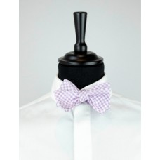 Purple Box Bow Tie