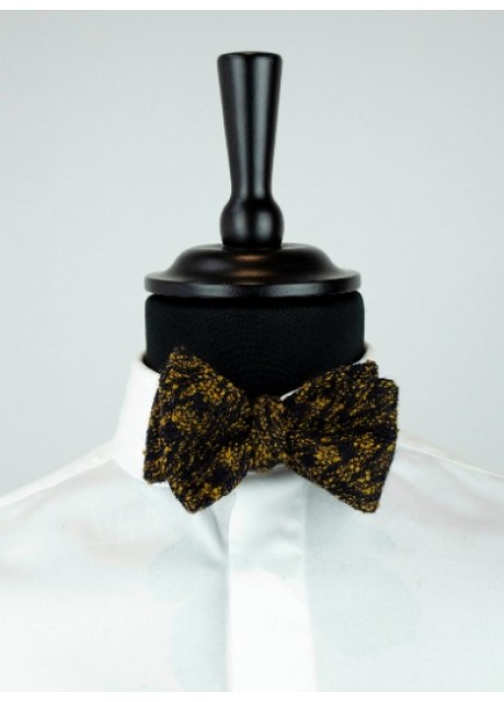 Black/yellow Bow Tie