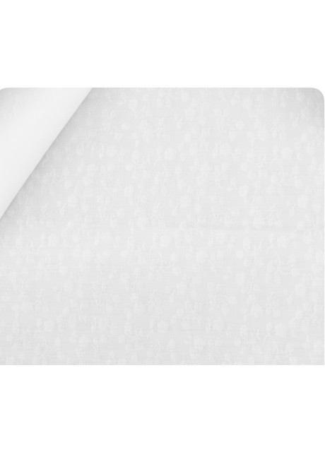White Cotton Jacquart