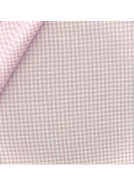 Pink Micro Check Cotton Pink Micro Check Cotton
