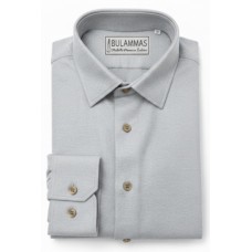 Grey Flannel Cotton Shirt