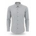 Grey Easy-Care Cotton Shirt Grey Easy-Care Cotton Shirt