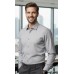 Grey Easy-Care Cotton Shirt Grey Easy-Care Cotton Shirt