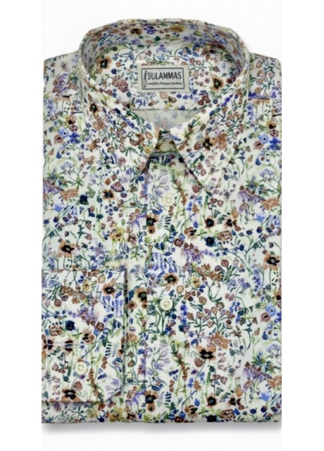 Floral Cotton Shirt Floral Cotton Shirt