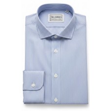  Light Blue Pin Stripe Cotton Shirt