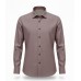 Refined Bordeaux Classic Cotton Shirt Refined Bordeaux Classic Cotton Shirt