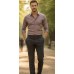 Refined Bordeaux Classic Cotton Shirt Refined Bordeaux Classic Cotton Shirt