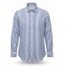 Navy Blue Vertical Stripe Cotton Shirt Navy Blue Vertical Stripe Cotton Shirt