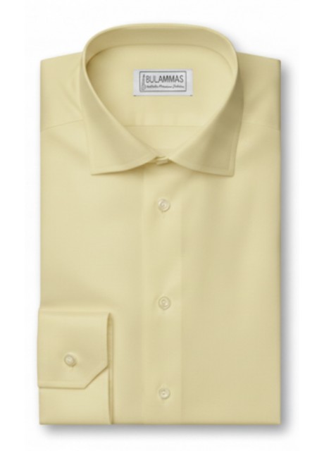 Soft Yellow Oxford Cotton Shirt Soft Yellow Oxford Cotton Shirt