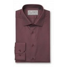Deep Maroon Cotton Shirt