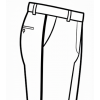 TSD1 Satin side seam - 5mm  + €10.00 