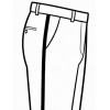 TSD2 Satin side seam - 10mm  + €10.00 