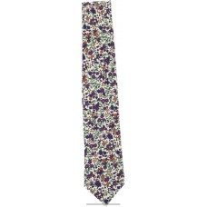 Purple-Green Liberty Cotton Tie