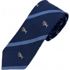 Navy Horses Tie
