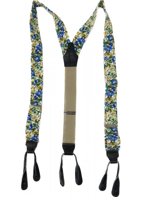 Yellow - Blue Liberty Suspenders