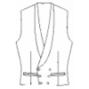 WS3 Shawl collar waistcoat 