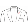 JC5 Contrast of Lapel buttonhole 