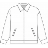 Model 1 /zipper closure, 2 italian pockets/ 