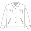Model 3 /buttons closure, 2 italian pockets, 2 chest pockets/ 
