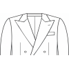 JL4 Wide Peak Lapel - 11cm /4.33''/ 