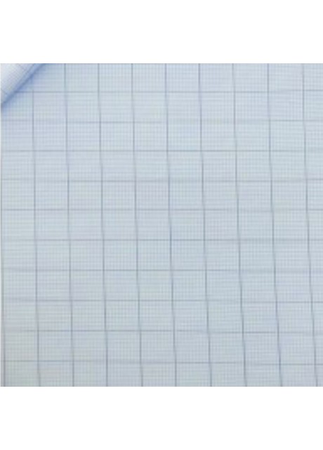 Blue Check Cotton Twill Shirt