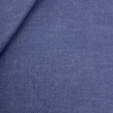 Blue Plain Cotton Poplin Fabric Shirt