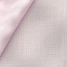 Pink Micro Check Cotton Shirt