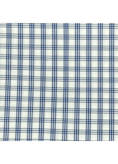 Timeless Blue Check Weave Shirt Timeless Blue Check Weave Shirt