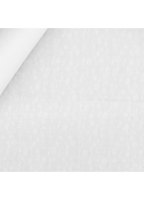 White Cotton Jacquart White Cotton Jacquart