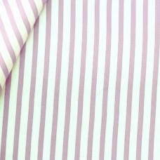 Pink-White Stripes Cotton Dobby Shirt