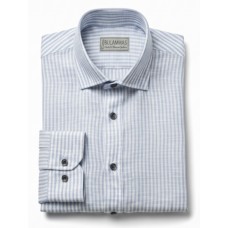Light Blue Stripe Linen Shirt