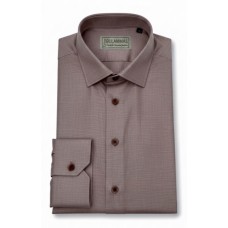 Refined Bordeaux Classic Cotton Shirt Refined Bordeaux Classic Cotton Shirt