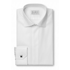 Classic White French Cuff Cotton Shirt