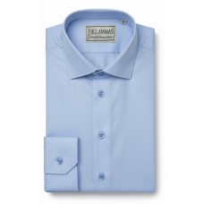 Blue Cotton Oxford Shirt