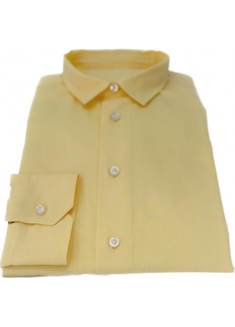 Yellow Oxford Cotton shirt