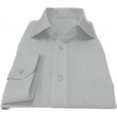 White Pattern Cotton shirt