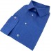   Middle Blue Cotton shirt