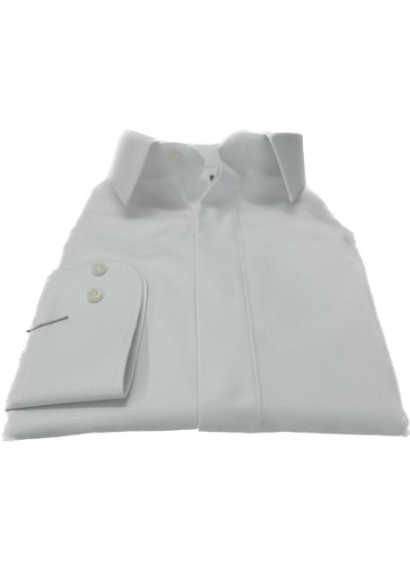 White Plain Cotton Shirt