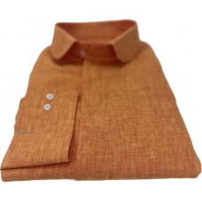   Orange Linen shirt