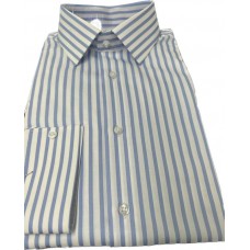 Light Blue Middle Stripe Cotton Shirt