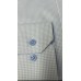  Blue Small Checks Cotton Shirt