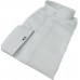 White Cotton Shirt - band collar