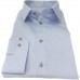 Light Blue Small Stripe Cotton Shirt