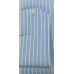 Light Blue - white stripe shirt