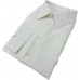 Off White Plain Cotton Shirt 