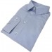 Blue Plain Cotton Shirt 