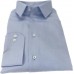 Blue Plain Cotton Shirt 