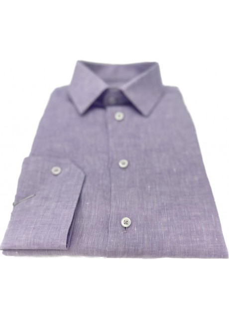 Light Purple Linen Shirt 