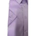 Purple Cotton Shirt - short sleeves